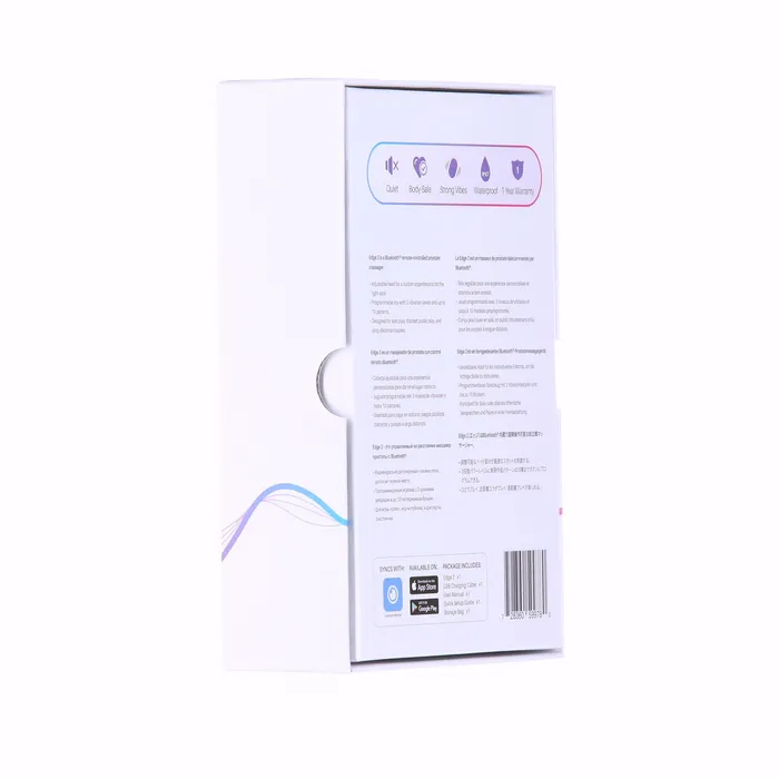Lovense Edge 2 Bluetooth Prostate Massager Black Lovense Anal