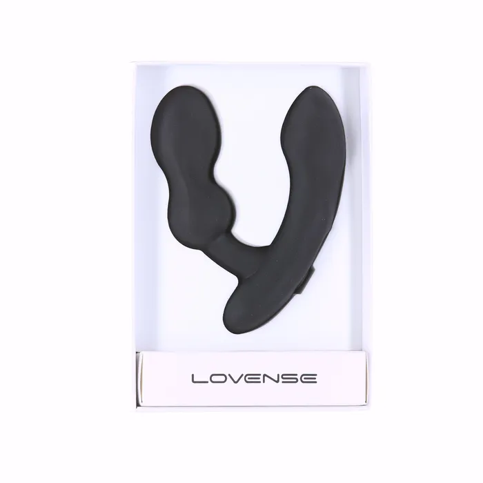 Lovense Edge 2 Bluetooth Prostate Massager Black Lovense Anal