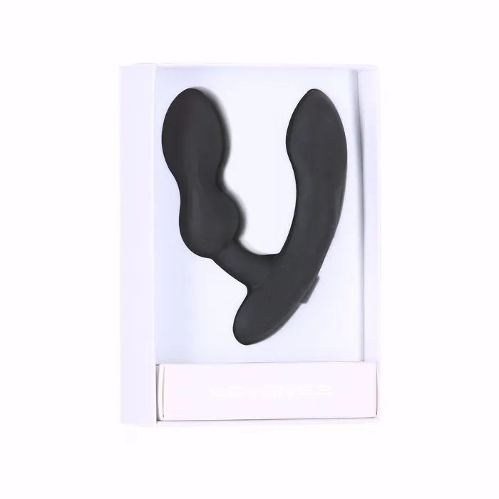 Lovense Edge 2 Bluetooth Prostate Massager Black Lovense Anal