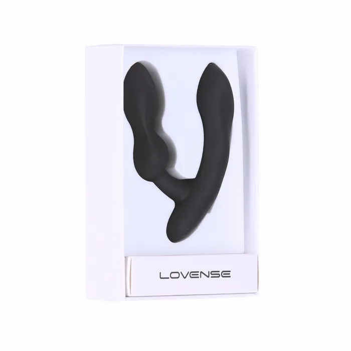 Lovense Edge 2 Bluetooth Prostate Massager Black Lovense Anal