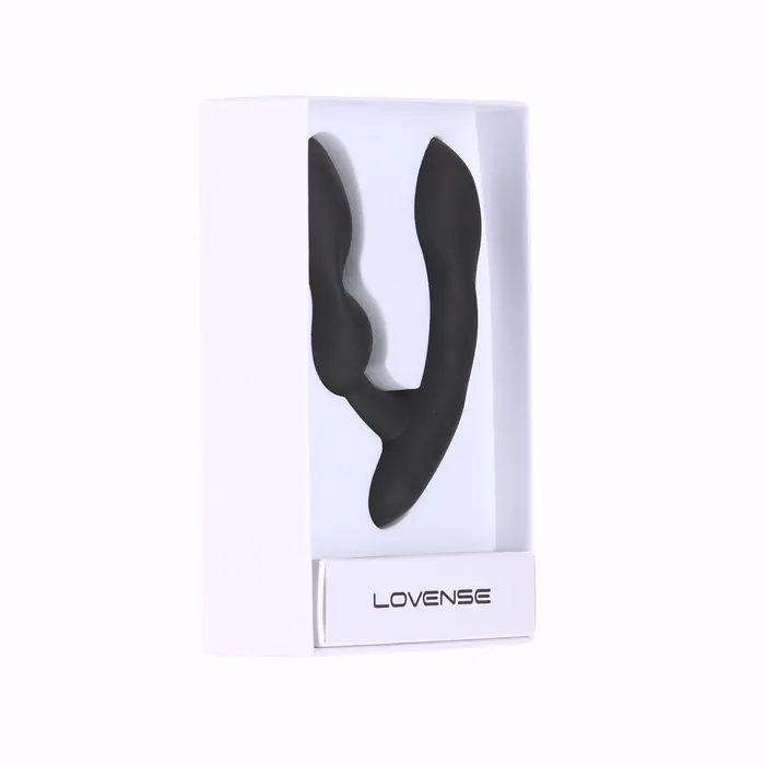 Lovense Edge 2 Bluetooth Prostate Massager Black Lovense Anal
