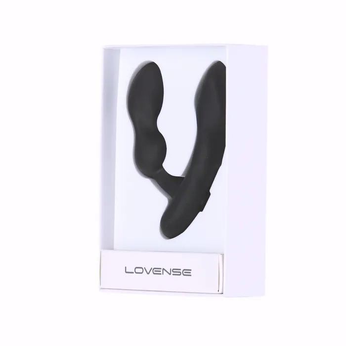 Lovense Edge 2 Bluetooth Prostate Massager Black Lovense Anal
