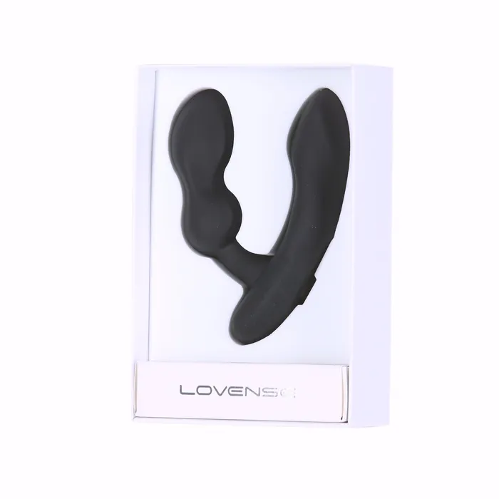 Lovense Edge 2 Bluetooth Prostate Massager Black Lovense Anal