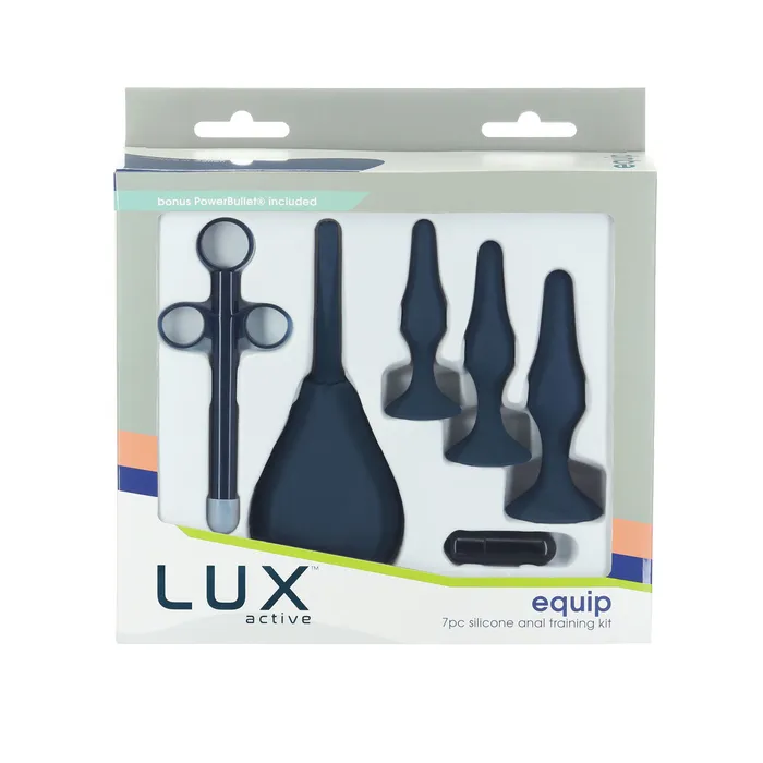 LUX active Equip Silicone Anal Training Kit Lux Active Male Sex Toys