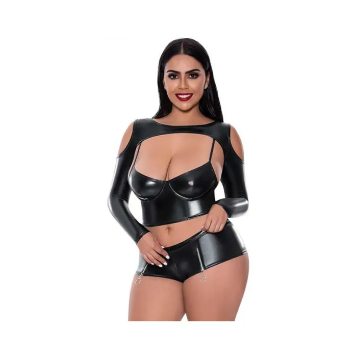Magic Silk Anal Magic Silk Liquid Onyx Camisole Longsleeve Shrug Short Set Black Queen Magic Silk Anal Magic Silk Liquid Onyx Camisole Longsleeve Shrug Short Set Black Queen