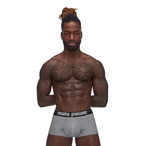 Male Power Male Sex Toys Male Power Sexagon Mini Short Gray M