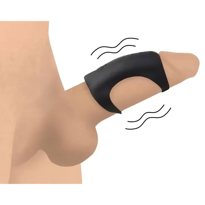 Male Sex Toys 28x Gshaft Silicone Ring With Remote Control Trinity Vibes
