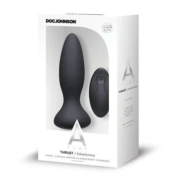Male Sex Toys APlay APlay Thrust Rechargeable Silicone Anal Plug with Remote Male Sex Toys APlay APlay Thrust Rechargeable Silicone Anal Plug with Remote