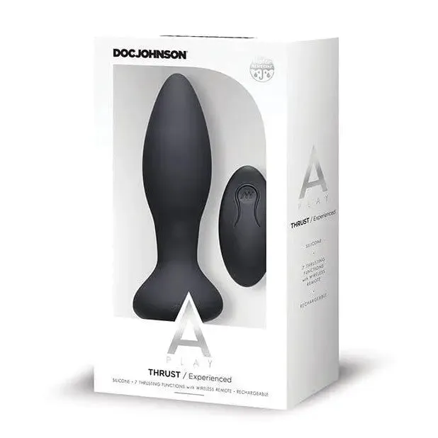 Male Sex Toys APlay APlay Thrust Rechargeable Silicone Anal Plug with Remote Male Sex Toys APlay APlay Thrust Rechargeable Silicone Anal Plug with Remote