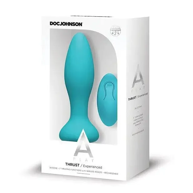 Male Sex Toys APlay APlay Thrust Rechargeable Silicone Anal Plug with Remote Male Sex Toys APlay APlay Thrust Rechargeable Silicone Anal Plug with Remote