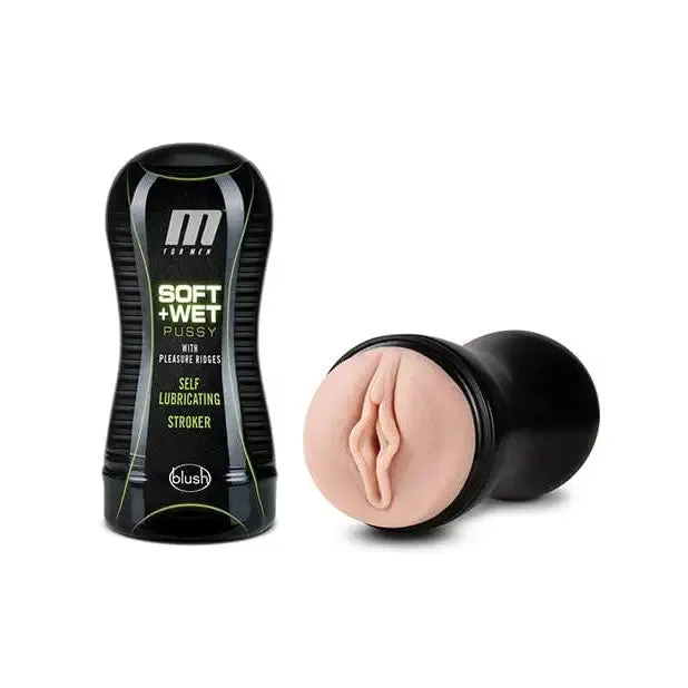 Male Sex Toys Blush Blush M For Men Soft And Wet SelfLubricating Stroker