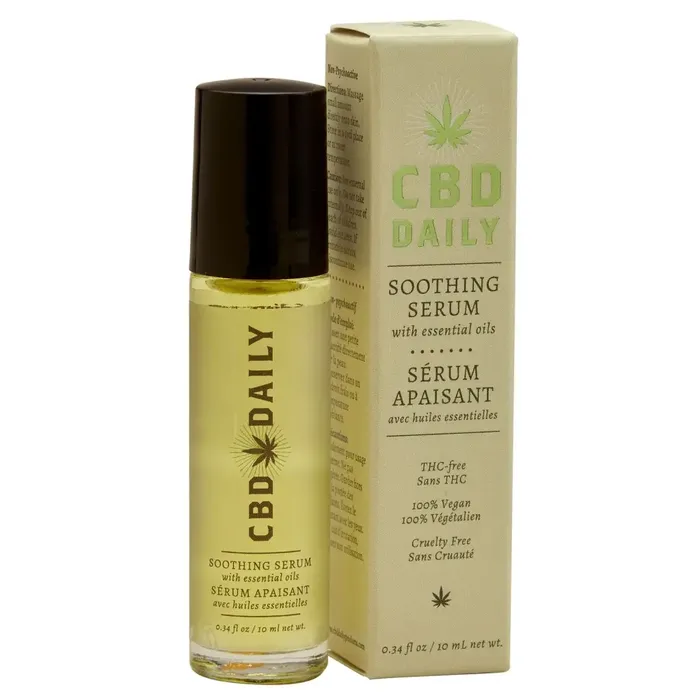 Male Sex Toys Earthly Body Cbd Soothing Serum 10ml Roller Ball Bottle