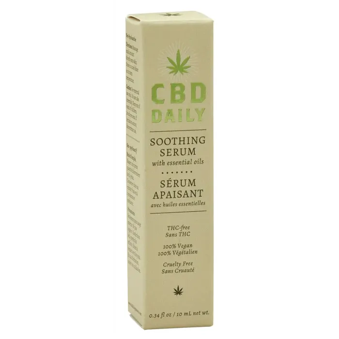 Male Sex Toys Earthly Body Cbd Soothing Serum 10ml Roller Ball Bottle