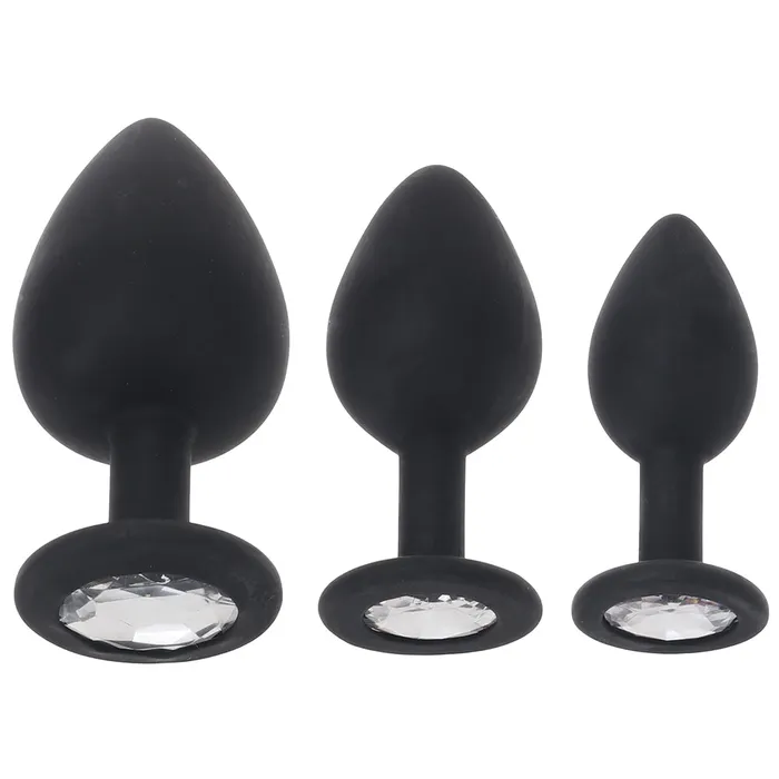 Male Sex Toys Electric Eel Gemsations Round Gem Silicone Anal Training Kit