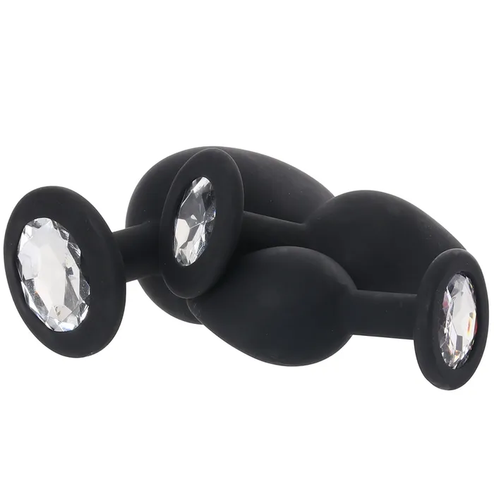 Male Sex Toys Electric Eel Gemsations Round Gem Silicone Anal Training Kit