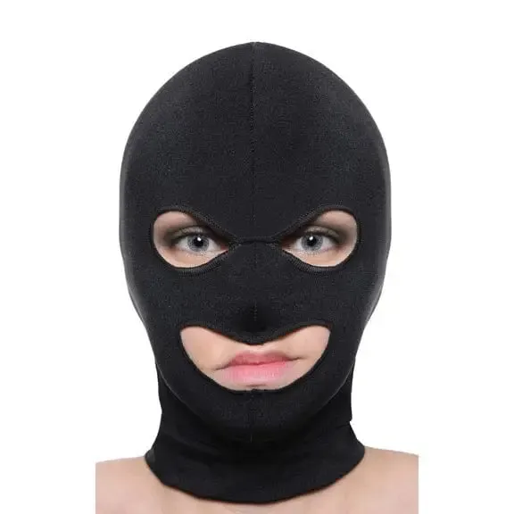 Male Sex Toys Facade Hood With Eye And Mouth Holes Master Series