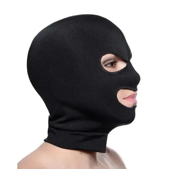 Male Sex Toys Facade Hood With Eye And Mouth Holes Master Series