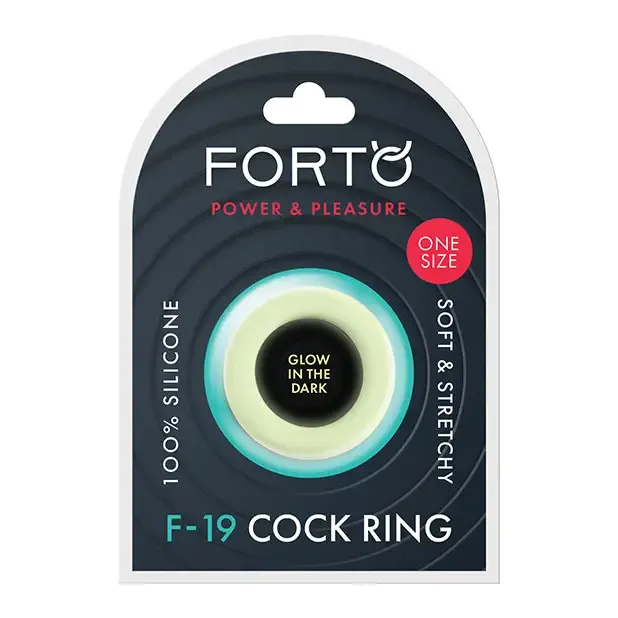 Male Sex Toys Forto F19 Liquid Silicone 2Tone Cock Ring Forto