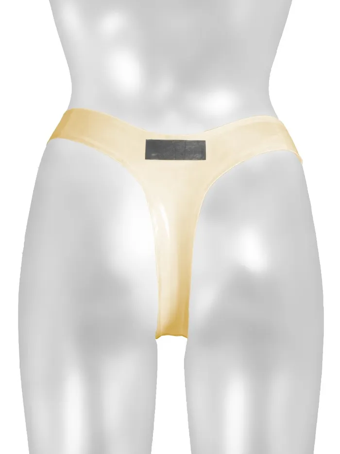 Male Sex Toys HonourSkintwocom Luminary Latex Thong