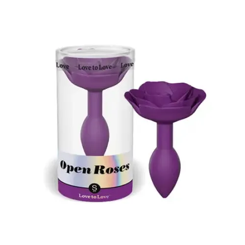 Male Sex Toys Love To Love Love to Love Open Roses Silicone Anal Plug