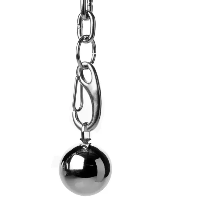 Male Sex Toys Master Series Heavy Hitch Ball Stretcher Hook With Weights Male Sex Toys Master Series Heavy Hitch Ball Stretcher Hook With Weights