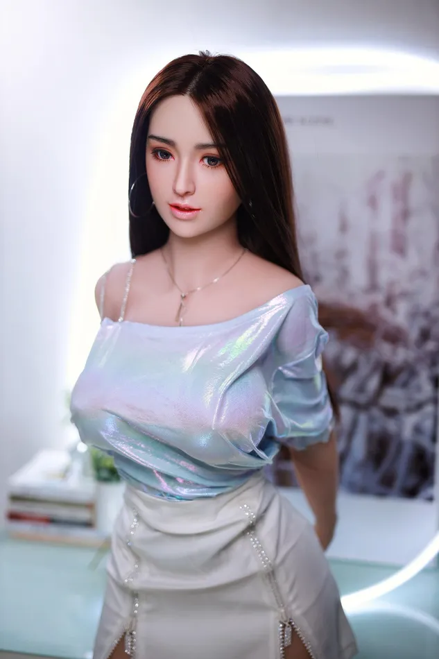 Male Sex Toys Neodoll Sugar Babe Isabelle Silicone TPE Hybrid Sex Doll Uterus Gel Breast 161cm Silicone Colour Neodoll Sugar Babe
