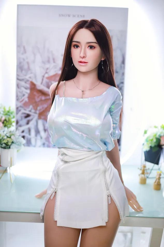Male Sex Toys Neodoll Sugar Babe Isabelle Silicone TPE Hybrid Sex Doll Uterus Gel Breast 161cm Silicone Colour Neodoll Sugar Babe