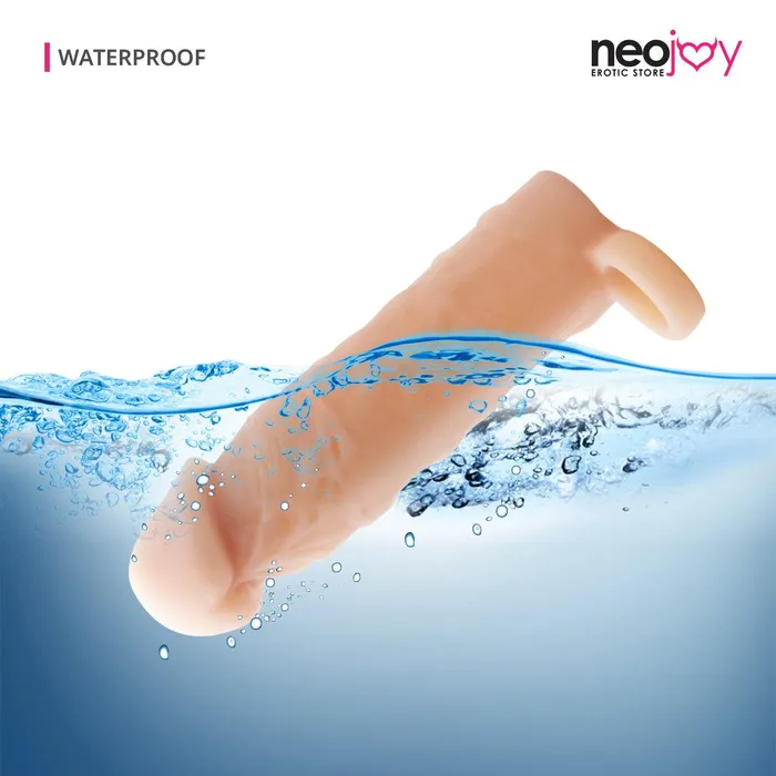 Male Sex Toys Neojoy Realistic Penis Enlarger Small TPE 5 to 6 Flesh Neojoy