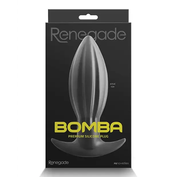 Male Sex Toys NS Novelties Renegade Bomba Anal Plug