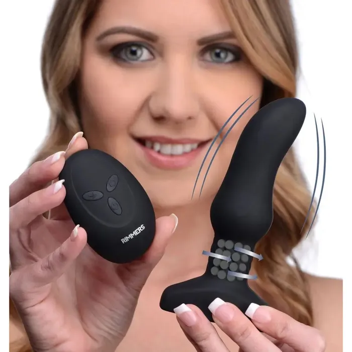 Male Sex Toys Rimmers Slim Rimming Plug With Remote Control