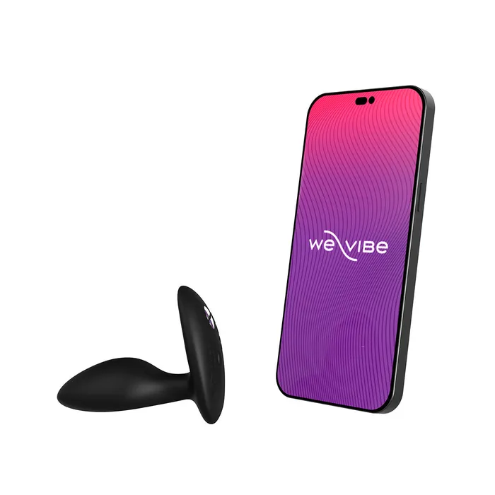 Male Sex Toys WeVibe WeVibe Ditto Vibrating Anal Plug with Remote Satin Black