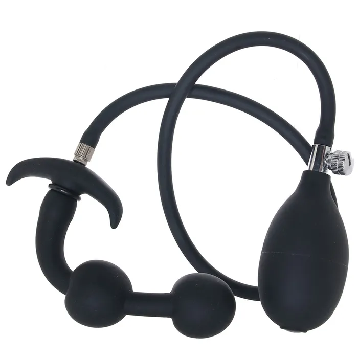 Male Sex Toys XR Brands Master Series Ass Rattler Inflatable Plug