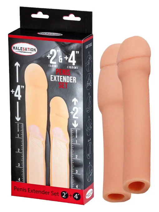 Malesation Male Sex Toys Penis Extender Set