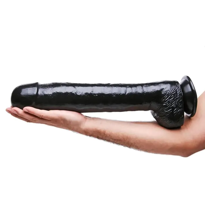 Master Cock Anal The Black Destroyer Huge 17 Inch Dildo