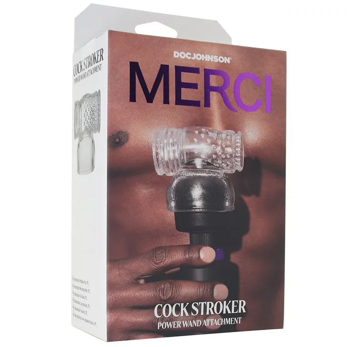 Merci Cock Stroker Wand Attachment Doc Johnson Male Sex Toys