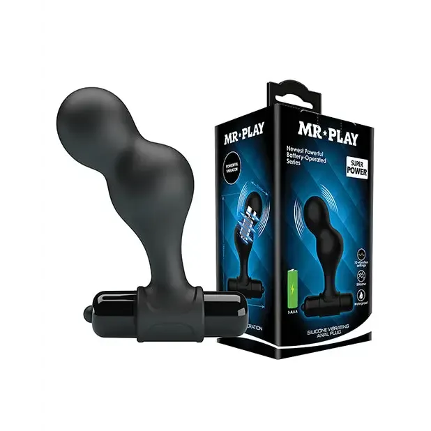 Mr Play Anal Mr Play Silicone Anal Vibro Plug
