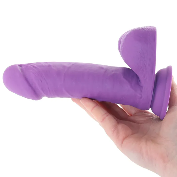 Neo Elite 8 Inch Silicone Dual Density Cock in Purple Blush Dildos Neo Elite 8 Inch Silicone Dual Density Cock in Purple Blush Dildos