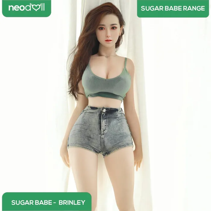 Neodoll Sugar Babe Brinley Silicone TPE Hybrid Sex Doll 157cm Implanted Hair Silicone Colour Neodoll Sugar Babe Male Sex Toys