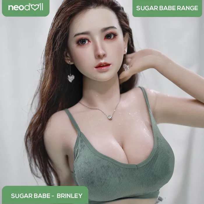 Neodoll Sugar Babe Brinley Silicone TPE Hybrid Sex Doll 157cm Implanted Hair Silicone Colour Neodoll Sugar Babe Male Sex Toys