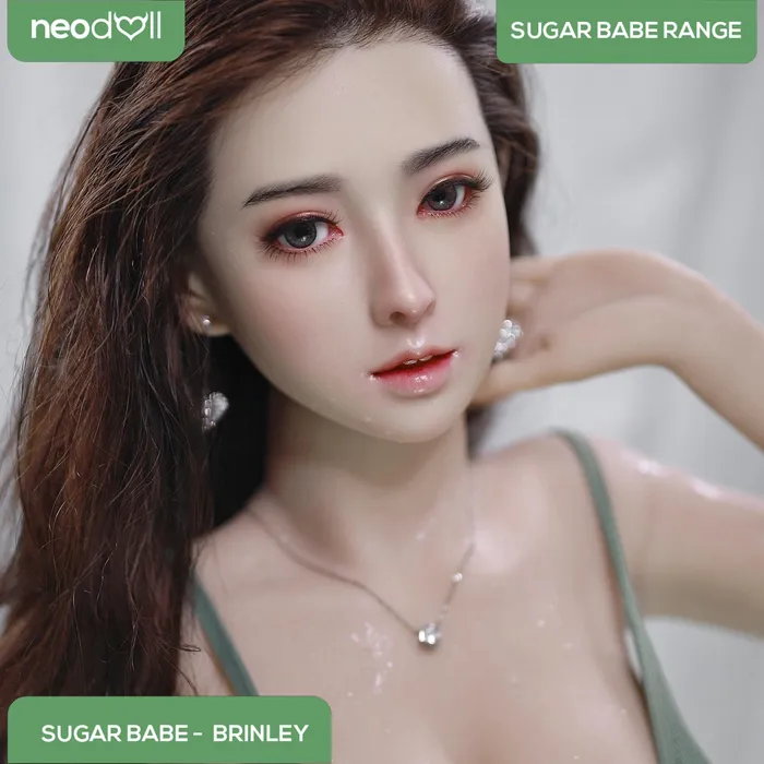 Neodoll Sugar Babe Brinley Silicone TPE Hybrid Sex Doll 157cm Implanted Hair Silicone Colour Neodoll Sugar Babe Male Sex Toys