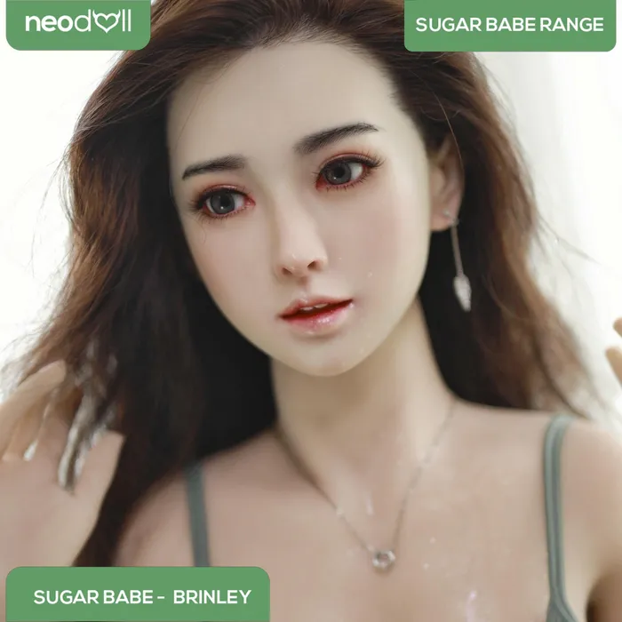 Neodoll Sugar Babe Brinley Silicone TPE Hybrid Sex Doll 157cm Implanted Hair Silicone Colour Neodoll Sugar Babe Male Sex Toys