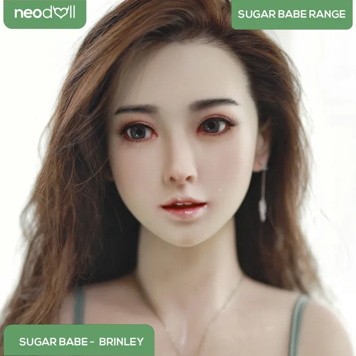Neodoll Sugar Babe Brinley Silicone TPE Hybrid Sex Doll 157cm Implanted Hair Silicone Colour Neodoll Sugar Babe Male Sex Toys