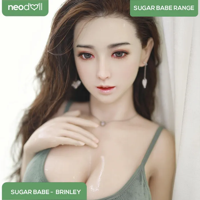 Neodoll Sugar Babe Brinley Silicone TPE Hybrid Sex Doll 157cm Implanted Hair Silicone Colour Neodoll Sugar Babe Male Sex Toys