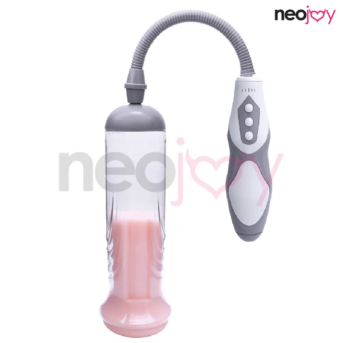 Neojoy Dildo Shape Masturbator Pump with flesh sleeve Neojoy Male Sex Toys Neojoy Dildo Shape Masturbator Pump with flesh sleeve Neojoy Male Sex Toys