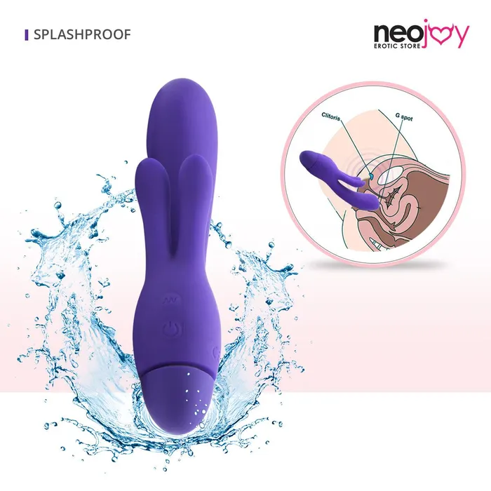 Neojoy Gspot Clit Silicone Vibrator 10Speed Functions Neojoy Female Sex Toys