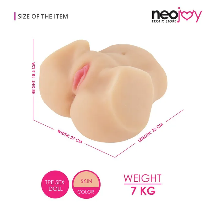 Neojoy Male Sex Toys Neojoy Karly Sex Doll TPE Realistic Ass Vagina Medium 7 Kg
