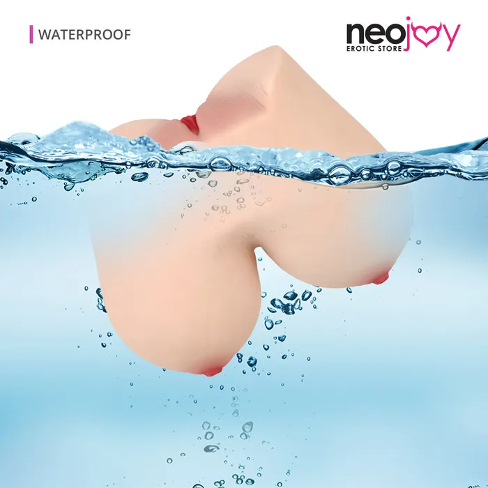 Neojoy Male Sex Toys Neojoy Real breast and vagina texture masturbator 23KG Flesh White