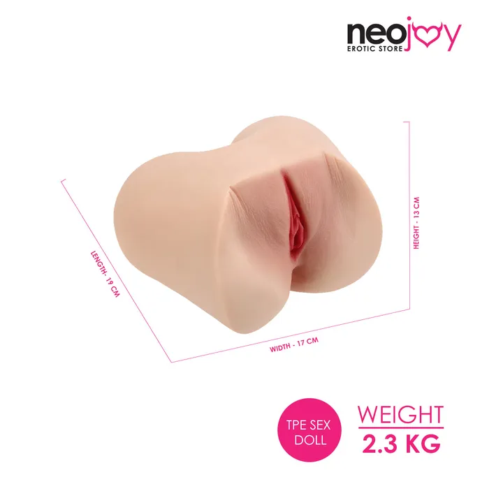 Neojoy Male Sex Toys Neojoy Real breast and vagina texture masturbator 23KG Flesh White