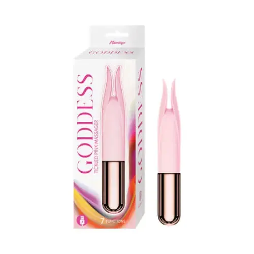 Novelties By Nasswalk Vibrators Goddess Tickled Pink Massager Pink