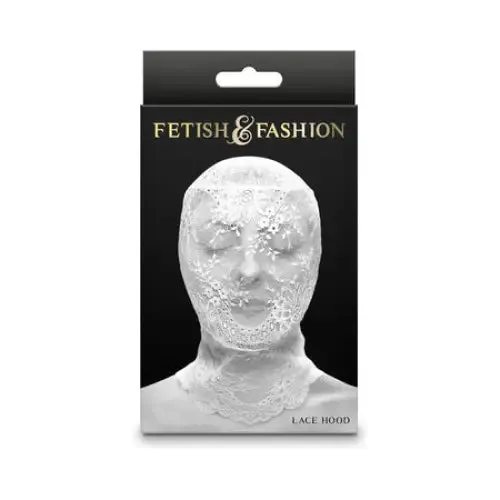 NS Novelties Couples FetishFashion Lace Hood White
